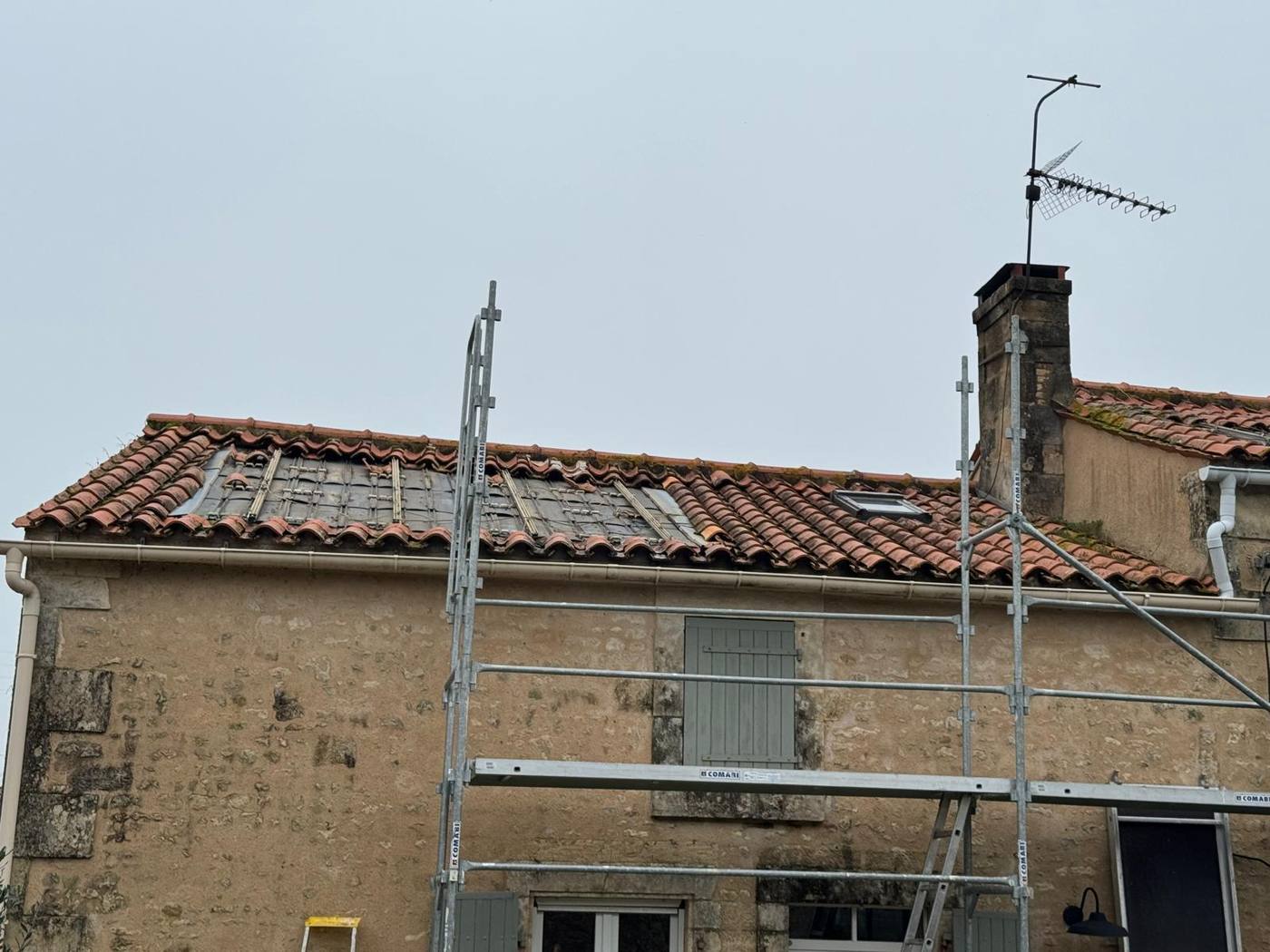 Installation panneaux solaires - toiture