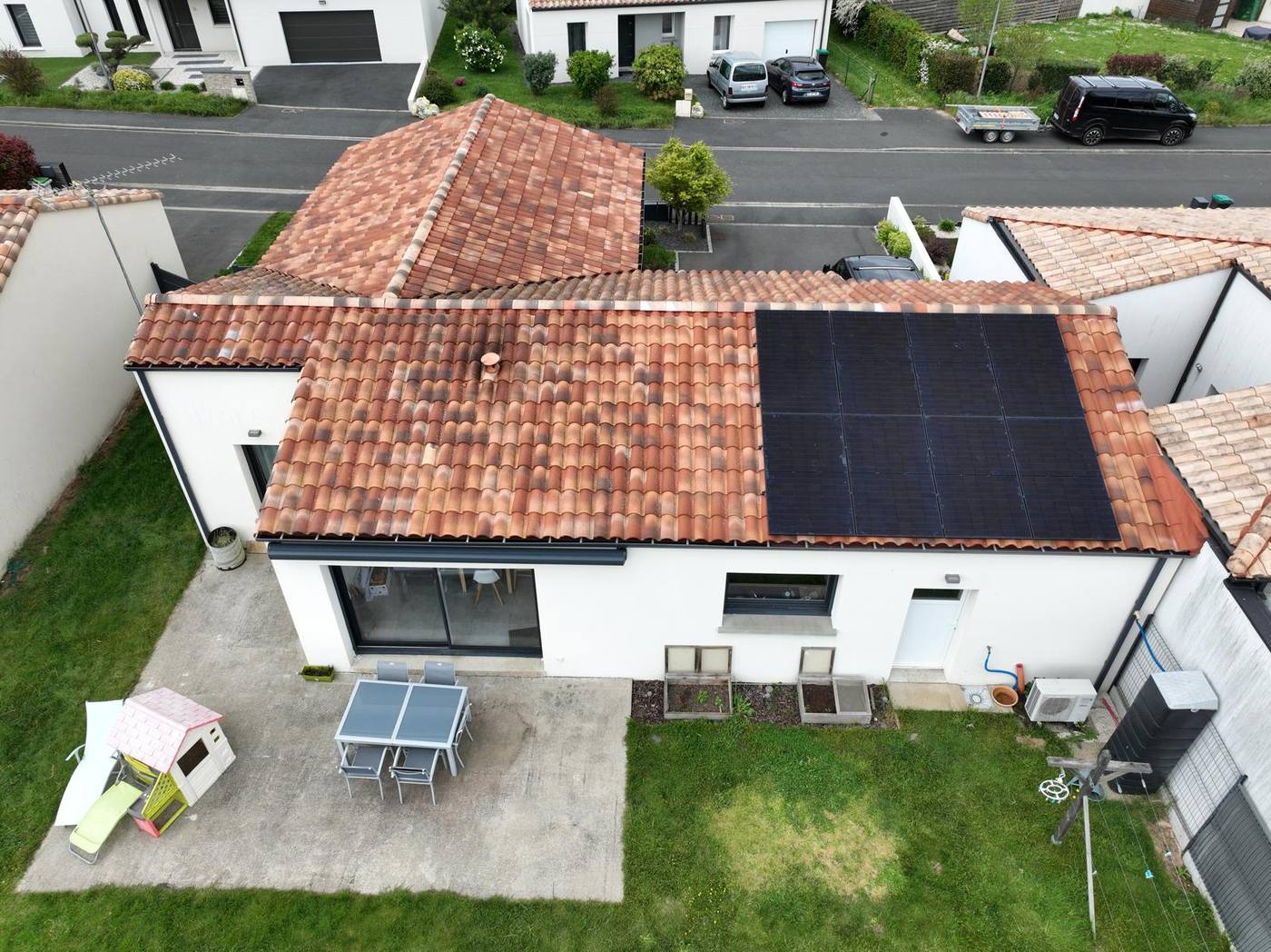 Chantier BJ Solaire - toiture